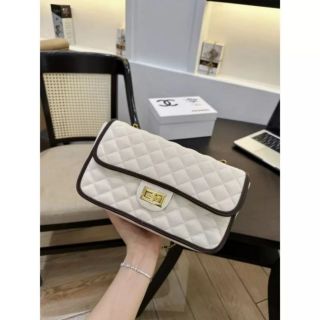 (MẪU MỚI - HÀNG QC CAO CẤP LOẠI 1) - TÚI XÁCH NỮ ĐEO VAI Ô TRÁM PHỐI VIỀN ĐỘC LẠ