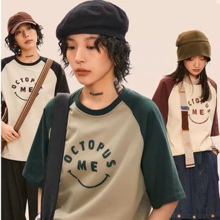ÁO PHÔNG FORM RỘNG THUN COTTON RAPLANG ME PHỐI MÀU ĐẸP SỈ HÀNG ĐẸP