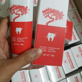 Kem Đánh Răng Tinh Dầu Thông Đỏ Pine Needle Gold - Fresh Flavor Toothpaste 120g