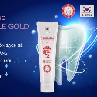 Kem Đánh Răng Tinh Dầu Thông Đỏ Pine Needle Gold - Fresh Flavor Toothpaste 120g