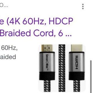 Dây cáp 1 mét HDMI 4K xịn hãng SecurOMax ( Mỹ ) dài 1M