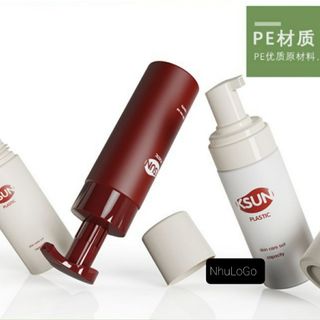 PET Vỏ Chai Mỹ Phẩm, sữa tắm, sữa rửa mặt , Vòi Xịt, Nhựa PP PE 120ml-150ml ( Vỏ Chai Mỹ Phẩm In LoGo Thro Yêu Cầu) Hàng, Giá Tận xưởng.