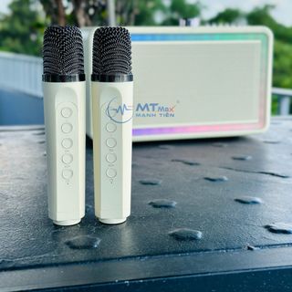 Loa Bluetooth SP 500 - Siêu Phẩm Loa Karaoke DSP Có Đèn RGB Nhiều Chế Độ, Âm Thanh Mạnh Mẽ, Uy Lực, Tặng Kèm Micro Karaoke Cao Cấp.