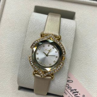 Đồng hồ SCOTTIE 9549 dây da dành cho nữ đính đá sang trọng