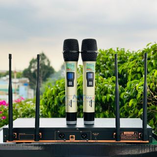 Micro Đầu Thu Lớn SHURE UGS M9 - Siêu Phẩm Micro Karaoke 4 Râu Cao Cấp Giá Rẻ