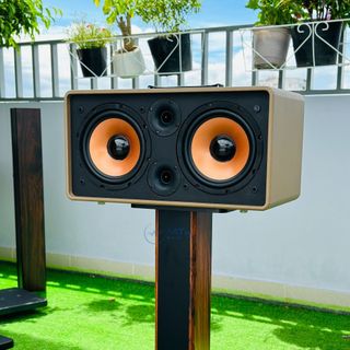 Cặp Chân Loa Gỗ Ép Cao Cấp MTMax A60 - Tải Trọng Đến 40kg. Gọn Gàng, Sang Trọng, Tối Ưu Không Gian, Giảm Rung Lắc Sản Phẩm, Giúp Âm Vang Xa Hơn
