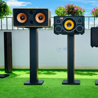Cặp Chân Loa Gỗ Ép Cao Cấp MTMax A80 - Chân Loa Karaoke, Mixer, Amply