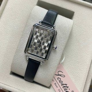 Đồng hồ nữ SCOTTIE 9330 chính hãng dây da sang trọng