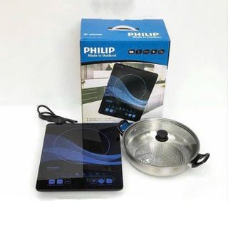 Bếp điện từ cảm ứng 𝑷𝒉𝒊𝑳𝒊𝒑 mặt kính cường lực siêu bền tặng kèm nồi lẩu bảo hành 12 tháng