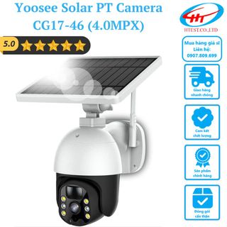 Camera Yoosee PT 4MPx năng lượng mặt trời CG17-46 (Solar PT Camera CG17-46) giá sỉ
