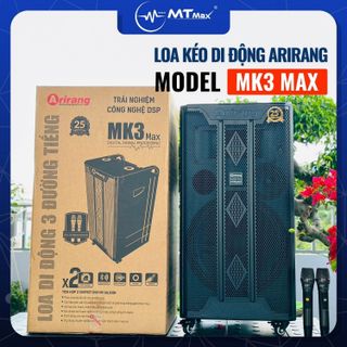 Loa Di Động Arirang MK3 Max 3 Đường Tiếng Công Suất 350W, Bass 40 Kèm 2 Micro Cao Cấp giá sỉ