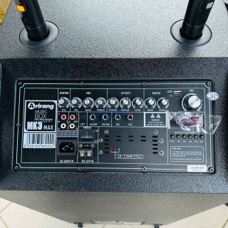 Loa Di Động Arirang MK3 Max 3 Đường Tiếng Công Suất 350W, Bass 40 Kèm 2 Micro Cao Cấp