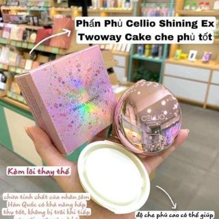 Phấn phủ Cellio Hồng