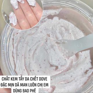 Tẩy da chết body Dove Đức vị Lựu Bơ