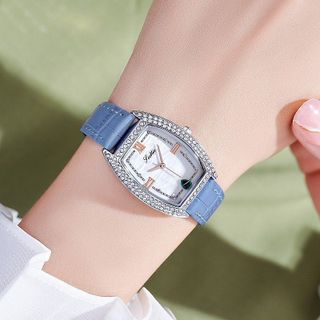 Đồng hồ chính hãng SCOTTIE 9309 dây da dành cho các quý cô