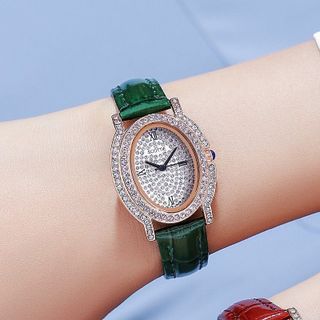 Đồng hồ chính hãng SCOTTIE 9331 dây da dành cho các quý cô