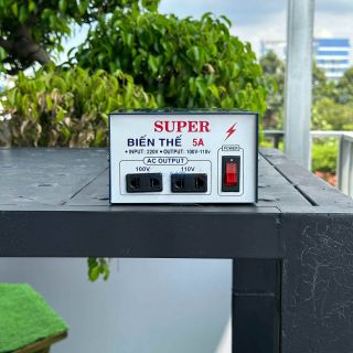 Biến Thế Super 5A Chuyển Điện 220V Ra 110V - 100V - 1500W, 1000W, 500W