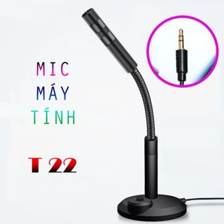 MICROPHONE T22 T-22 - MÁY VI TÍNH JACK 3.5 giá sỉ