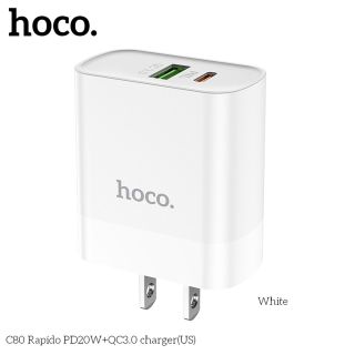 CỐC SẠC NHANH HOCO C80 PD20W QC3.0