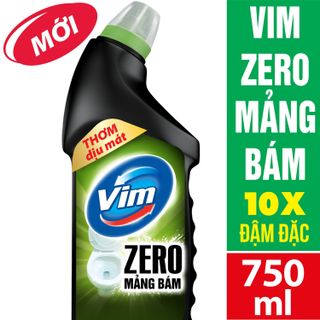 Nước tẩy bồn cầu Vim Zero chai 750ml