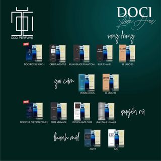 Nước Hoa Versace_Eros - DOCI Perfume Chai 25ml