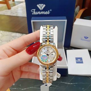 ĐỒNG HỒ CẶP CHÍNH HÃNG DÂY THÉP BẠC