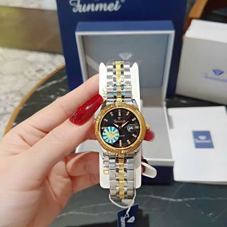 ĐỒNG HỒ CẶP CHÍNH HÃNG DÂY THÉP BẠC