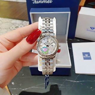 ĐỒNG HỒ CẶP CHÍNH HÃNG DÂY THÉP BẠC