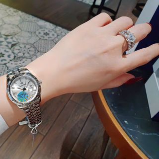 ĐỒNG HỒ CẶP CHÍNH HÃNG DÂY THÉP BẠC