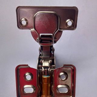 Bản lề bật hơi sắt 602C - cong nhiều