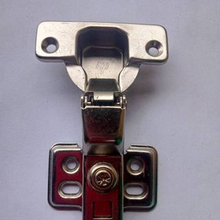 Bản lề bật hơi sắt 605B - cong vừa