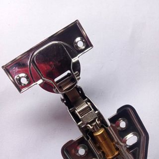 Bản lề bật hơi inox 304C - cong nhiều