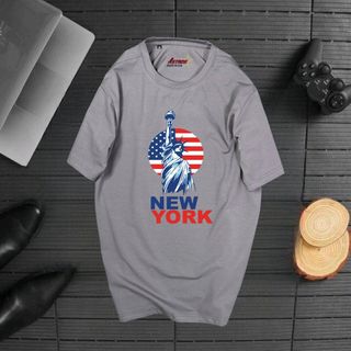 ÁO THUN CỔ TRÒN XUẤT KHẨU IN 10
