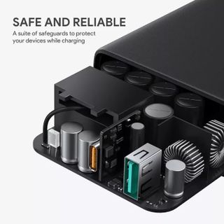 {Order giao 18/9}Củ Sạc Nhanh 60W Aukey PA-D3 , 2 cổng USB-A 12W + Type C 60W PD