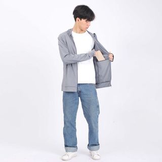 Áo chống nắng nam 1 lớp,vải thun hạt xoàn ,chống bụi
