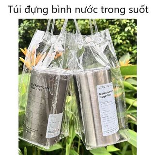 TÚI ĐỰNG LY BÌNH NƯỚC TRONG SUỐT