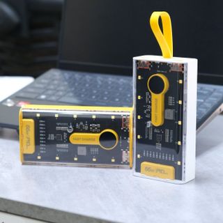 Pin Sạc Dự phòng Trong Suốt 20000Mah Sạc Nhanh 2 Chiều.