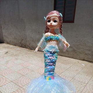 Lồng đèn trung thu nàng tiên cá lung linh