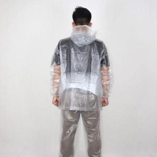 ÁO MƯA BỘ TRONG SUỐT