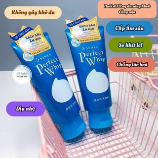 Sữa rửa mặt Senka xanh dương