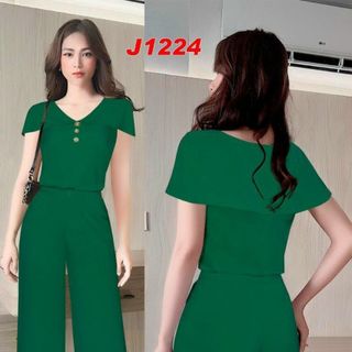 Set nguyên bộ quần dài ống suông áo kiểu thuỷ thủ xinh xắn - SET1224