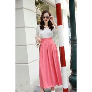 Váy Chống Nắng Thông Hơi Cao Cấp thun hạt xoàn