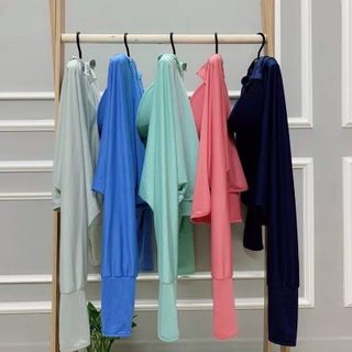Áo Chống Nắng Cánh Dơi Thời Trang Cho Nữ vải thun hạt xoàn thời trang