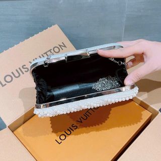 Túi xách quảng châu Cốp Đi Tiệc Đính Ngọc - 09B3849 (Chuyên sỉ túi xách sll, balo, ví, thắt lưng, túi Laptop)