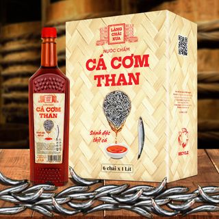 NƯỚC CHẤM CÁ CƠM THAN 1L - LÀNG CHÀI XƯA