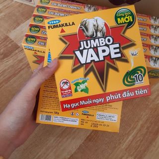 Nhang muỗi Jumbo hương Lài 10 khoanh / hộp