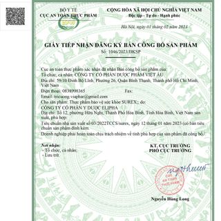 (Hộp 2 gói dùng thử) - Surex - Hỗ trợ tăng cường sinh lý nam - Bổ thận tráng dương - Tăng cường sinh lực