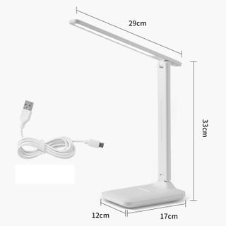 ĐÈN HỌC ĐỂ BÀN SẠC USB CÓ ĐẾ ĐỂ ĐIỆN THOẠI