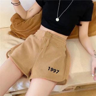 Lô quần short đùi nữ vải dày dặn siêu đẹp nhiều màu freesize-Thu