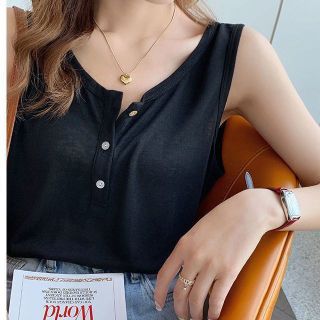 Áo ba lỗ nữ form rộng cài nút thun cotton mềm mịn thoáng mát freesize nhiều màu-Thu